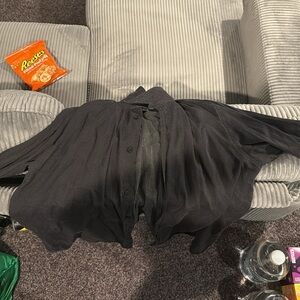 Men's Black Hugo Boss Button Up - XL